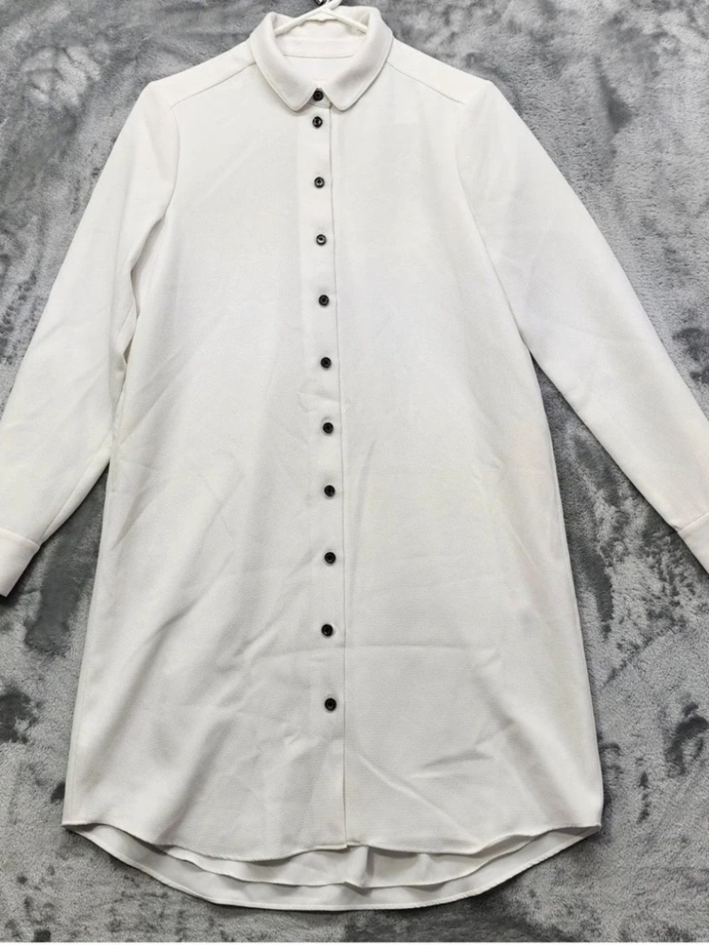 Kate Spade Dress Womens 6 White Griffin Long Sleeve Button Down Shirt Preppy